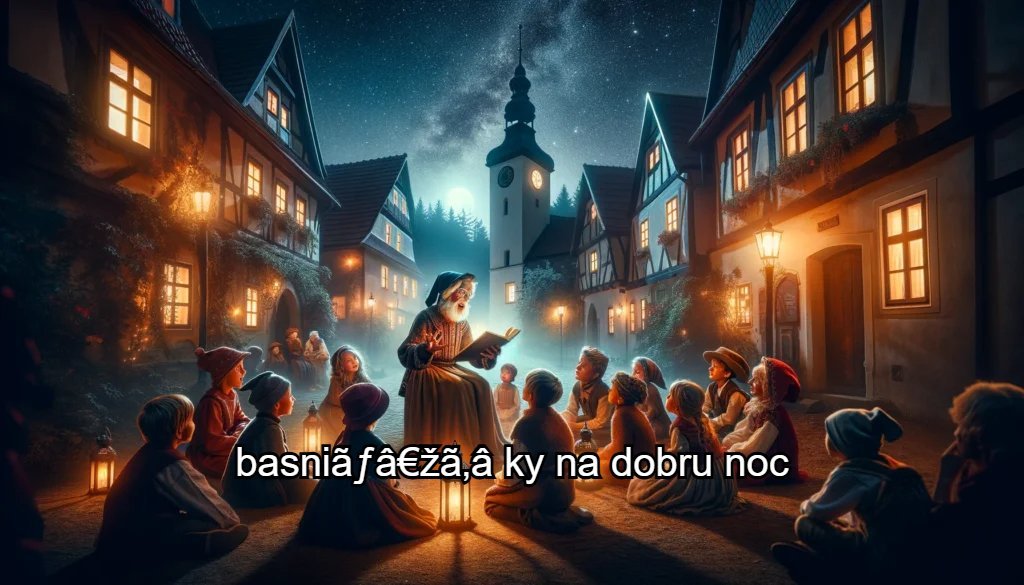 Basniãƒâ€žã‚â Ky Na Dobru Noc