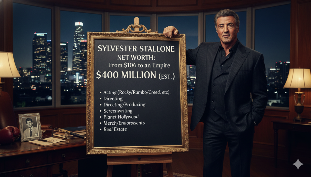 Sylvester Stallone Net worth